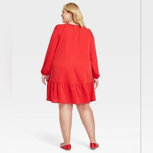 Ava & Viv Red Mini Dress - Picture 2 of 7